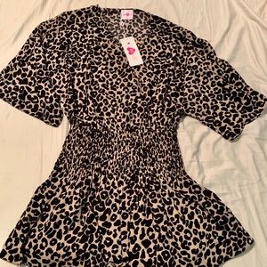 Buddy Love Such a Charmer Leopard Dress
